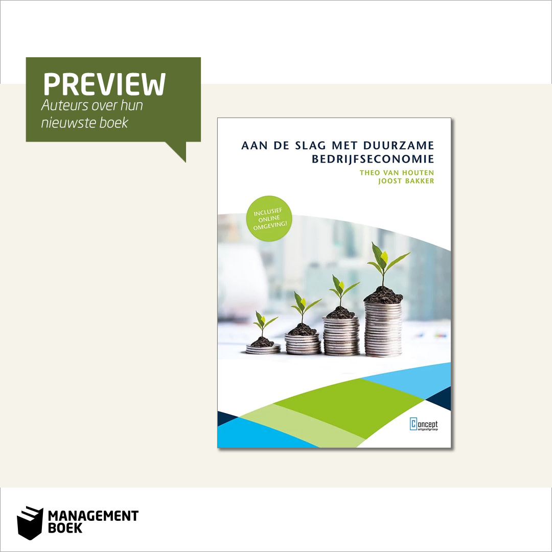 'Na decennia van stilstand is de bedrijfseconomie ineens heel dynamisch geworden.' Theo van Houten schreef samen met Joost Bakker het boek Aan de slag met duurzame bedrijfseconomie. De preview lees je hier > bit.ly/3gBoq0S
<a href="/conceptpub/">conceptpub</a>