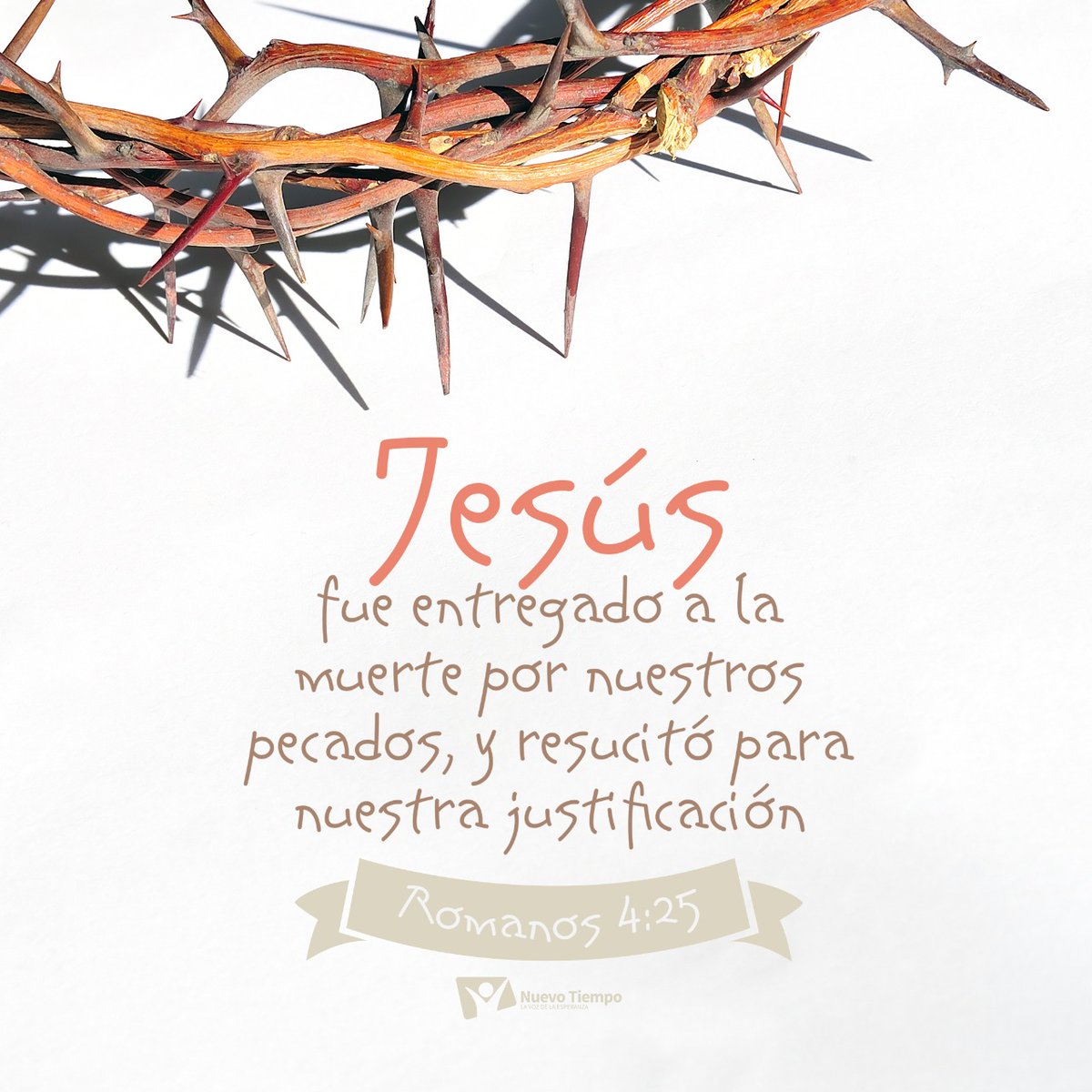 SebaAlvaradoAhu's tweet photo. 📌 SIEMPRE DIOS TRAE BUENAS NOTICIAS 🤗📖
"Dios entregó a Jesús para que muriera por nuestros pecados, y lo resucitó para que fuéramos declarados inocentes." (Ro 4:25) TA
#RpSp #PrimeroDios #Romanos4 #VerdadPresente
#FelizDiadePreparacion #FelizSabado #DiadelSeñor https://t.co/Tbax6Am0aE