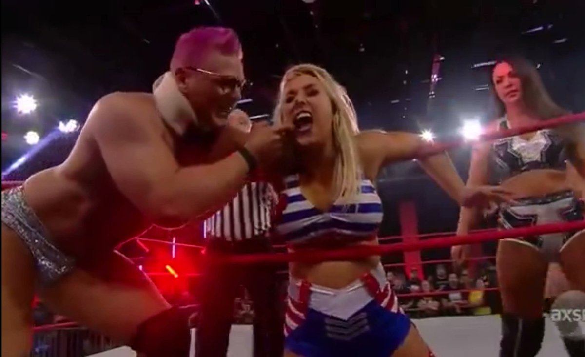 EwanECW's tweet photo. trying to be britt baker?
#impactknockout #knockoutstagteamchampions #womenswrestling #femalewrestler #impactwrestling #knockoutschampion #kalebwithak #taylorwilde #tenilledashwood https://t.co/j1QZzPzKiR