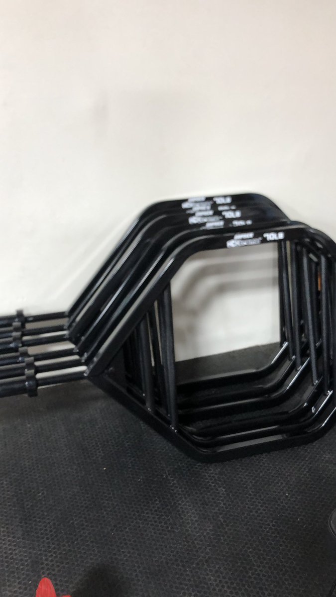 Christmas morning in the Missouri Valley weight room. New <a href="/GopherPerform/">Gopher Performance</a> hex bars