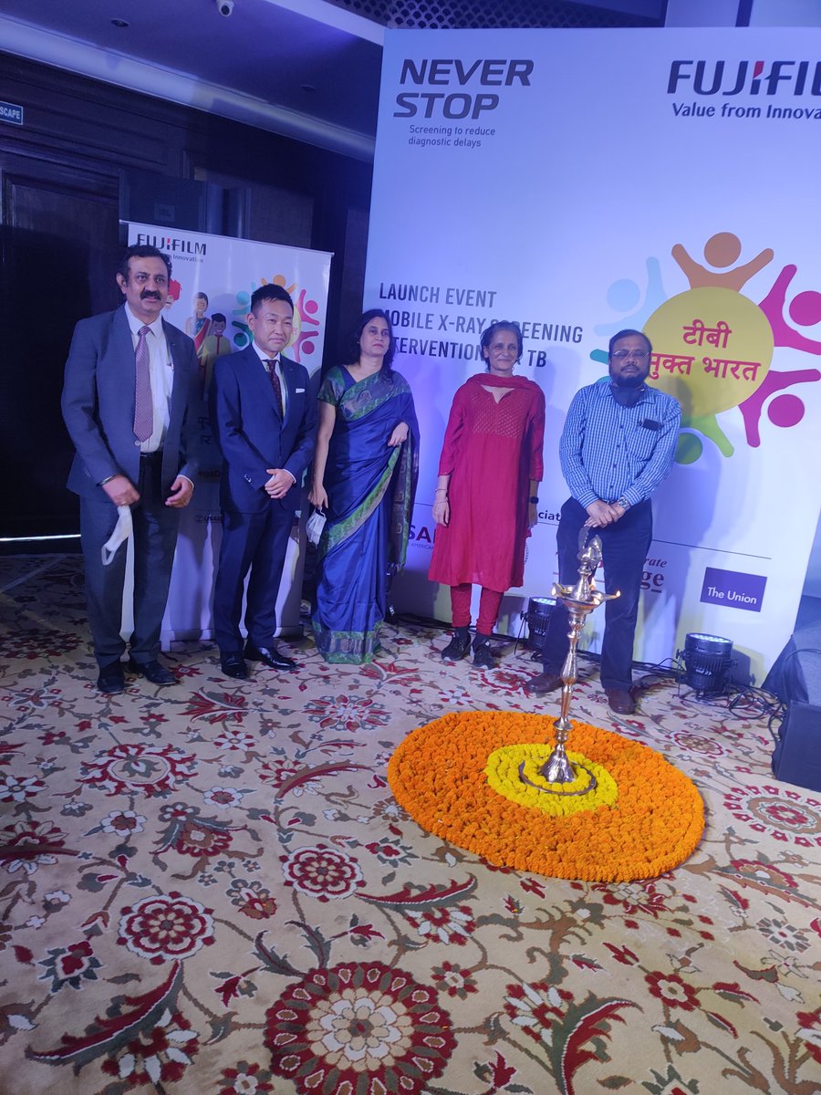 Fujifilm_India's tweet photo. Inauguration of the National Drive of Mobile X-Ray Screening Intervention for TB @sudarsannrs1962 @JyotiJajuj #TBHaregaDeshJeetega #NeverStopScreening #EaryDetection https://t.co/ZOVyWRvthp