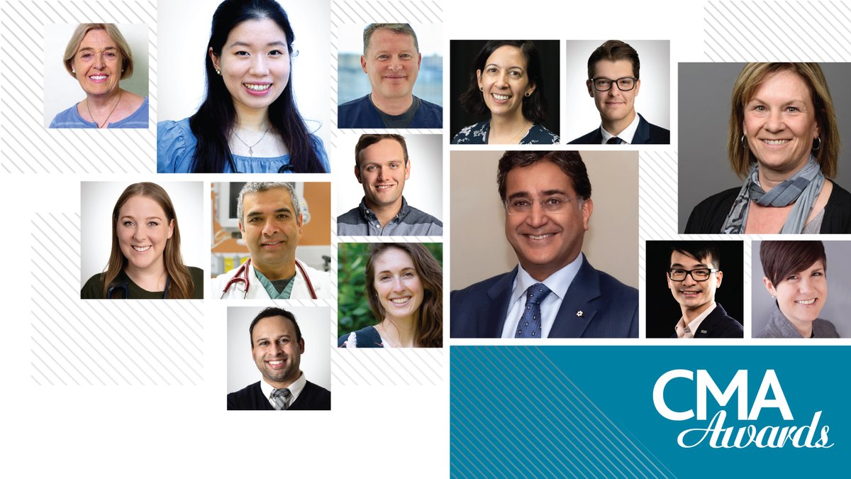 Congratulations to the 2021 CMA Award recipients! 🎉👏 Meet the 14 extraordinary individuals being recognized for making significant contributions to #CDNhealth, health care and the medical profession: bit.ly/38uYTDu