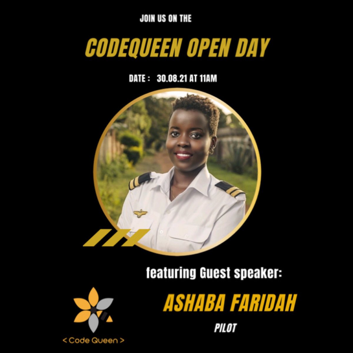 ETCeducation's tweet image. Meet our open day guest speaker 👉🏻 #Farida_Ashaba.

Join us as we give our #CodeQueens a grand welcome to cohort-5👏🏻

#CodeQueen  #OpenDay