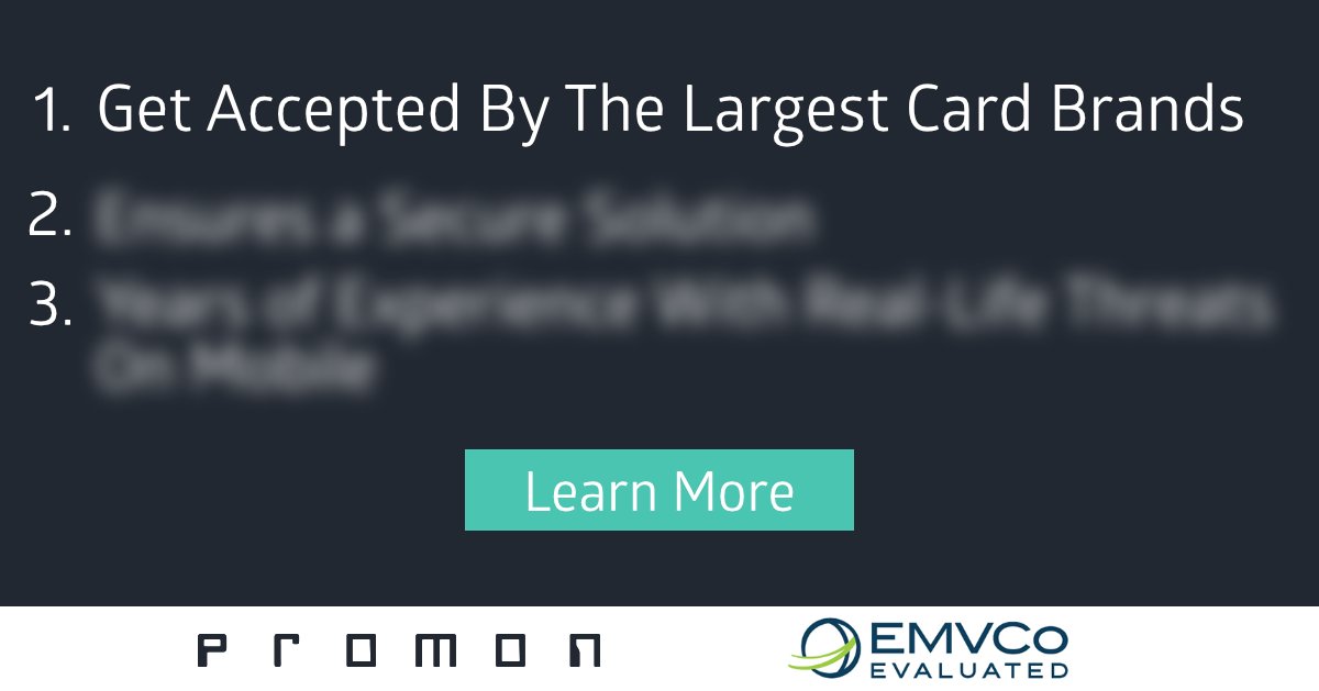 3 Reasons Why Your Payment App Needs To Get EMVCo Certified And How App Shielding Can Help You Get There. Read the article here: go.promon.co/Promon-EMVco-C…
#appsec #EMVco #CyberSecurity #mobilepayment