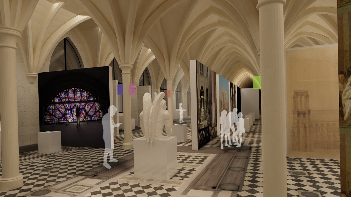 CBernardins's tweet image. 📣 [#Exclu] De belles perspectives à venir au Collège des Bernardins !
En avril 2022 le Collège des Bernardins accueillera l’incroyable #exposition augmentée « Notre-Dame de Paris » ✨
Une immersion virtuelle dans l’histoire de la #cathédrale réalisée par @Histovery
#StayTuned