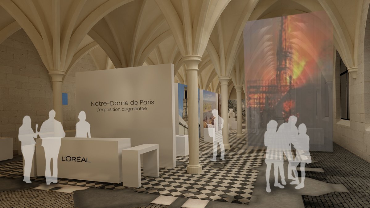 CBernardins's tweet image. 📣 [#Exclu] De belles perspectives à venir au Collège des Bernardins !
En avril 2022 le Collège des Bernardins accueillera l’incroyable #exposition augmentée « Notre-Dame de Paris » ✨
Une immersion virtuelle dans l’histoire de la #cathédrale réalisée par @Histovery
#StayTuned