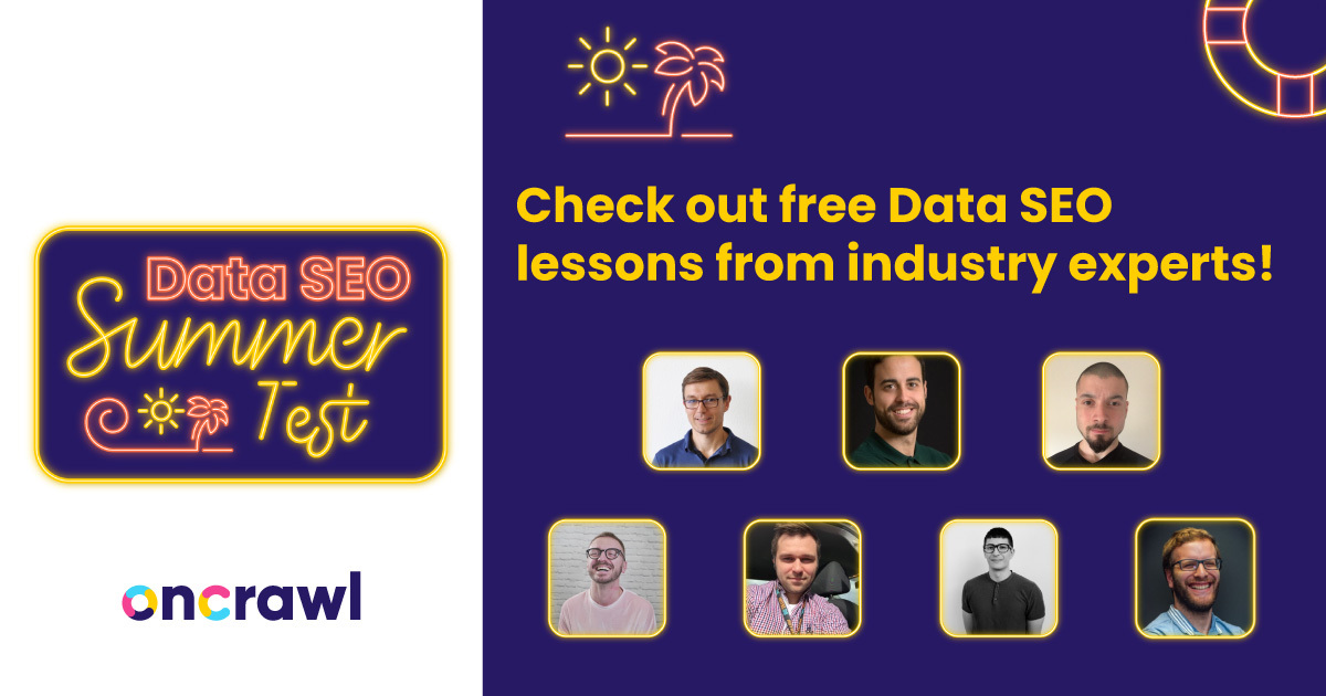 Oncrawl's tweet image. Improve your #DataSEO knowledge with our new ebook written in partnership with many industry experts! AND if you want to challenge yourself, try your skills with our quiz #DataSEOSummerTest! It&apos;s free and you can even win an incredible prize 😱🏆
👉 oncrawl.com/data-seo-summe…