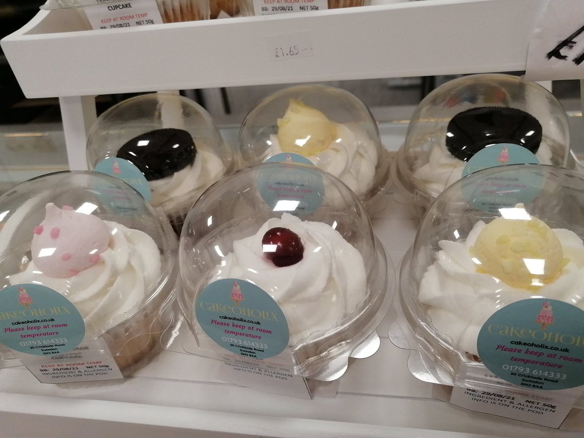 Some new flavours from <a href="/cakeoholix/">Cakeoholix</a> for you to try this week:

Lemon and lime
Cookies and cream
Cherry Bakewell
Pink lemonade and vanilla

💕

#shoplocal