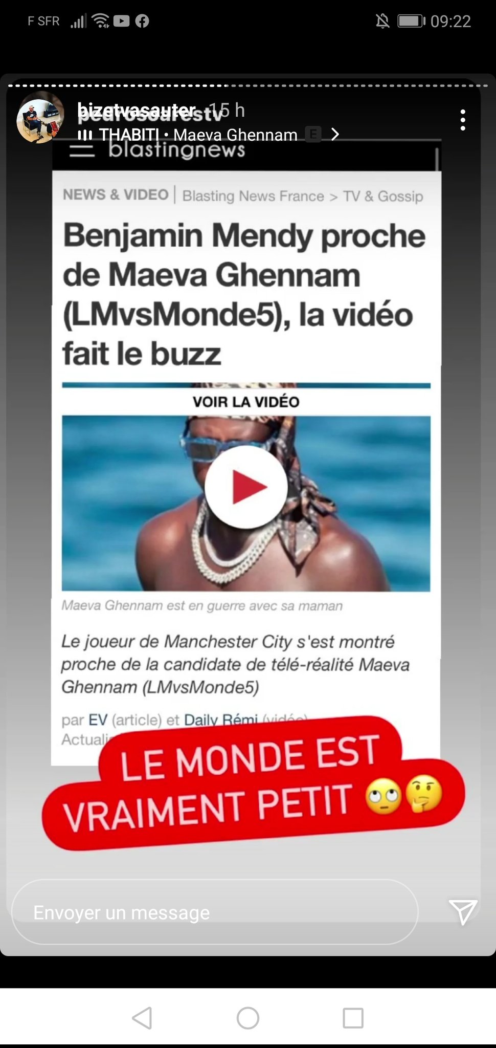 🧁 Black Curvy Show on X: Jai reçu la sextape de #mendy. Je ne la  publiera pas mais franchement.. Cest trash et mendy ne fait pas honneur à  la légende 🍆👀 t.coOUhqBR5V4y 