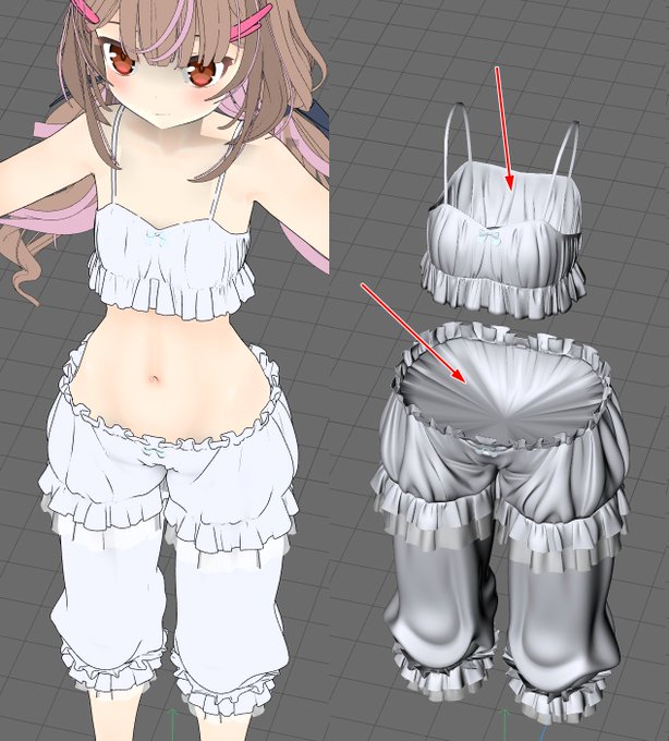 厚みがあるオブジェクトの内側を残すか消すか埋めるかを毎回悩むマン
平坦な形状は残してても問題無いんだけど、複雑な形状は厚みを付けた時に内側が破綻してるのがチャメシ・インシデントで修正する手間がマッハ
(汎用性を求めがち人類) 