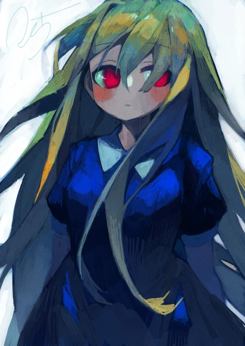 一年前の絵をリメイクしたんだけど画風変わりすぎてて成長したのかよく分からなかった
2021← →2020 