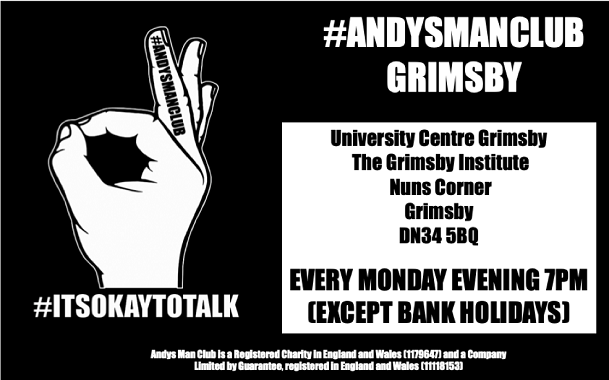 Just a reminder that due to the Bank Holiday, <a href="/andysmanclubuk/">#ANDYSMANCLUB</a> will be back on Monday 6th September at the University Centre, Grimsby #AndysManClub #ItsOkayToTalk #Men #mentalhealth