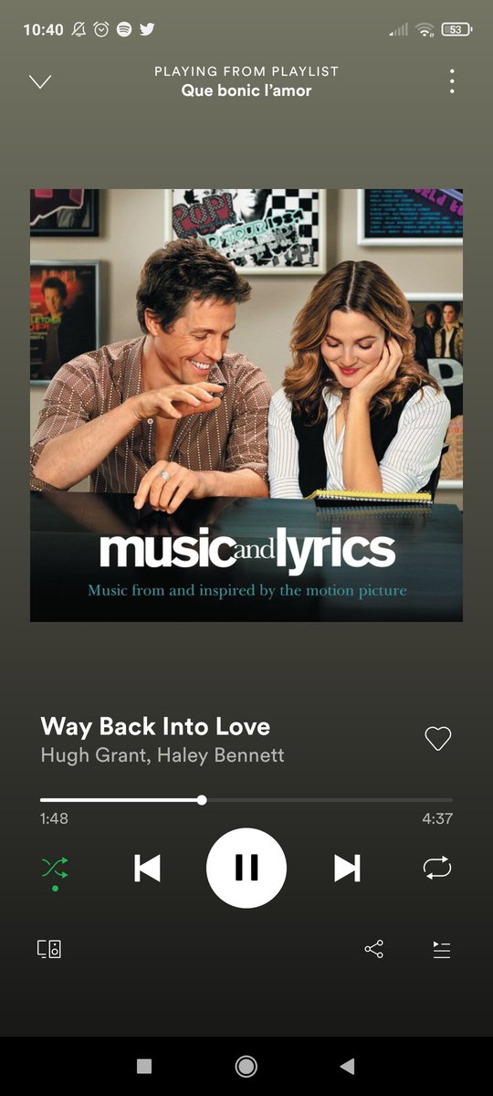 Podria estar plorant set hores seguides amb aquesta cançó.