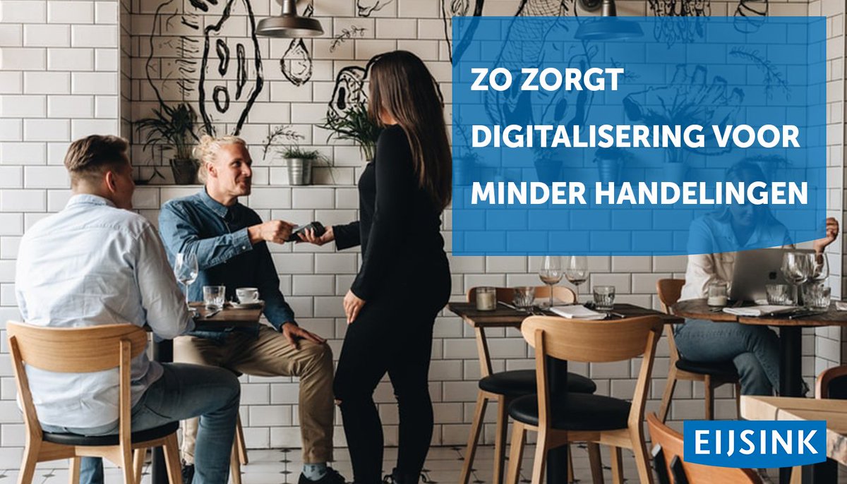 Wij schetsen 3 scenario’s waarmee je ziet dat #software een deel van je personele problemen oplost, terwijl de gastbeleving goed blijft! 👉bit.ly/3gDGmrF #digitalisering #horeca #personeelstekort
