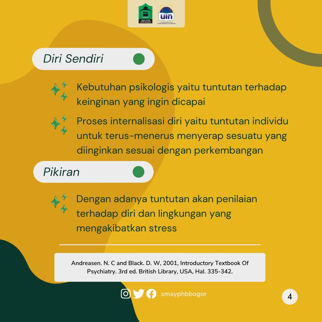 smayphbbogor's tweet photo. Pentingnya mengetahui manajemen stress bisa sangat membantu mengurangi dampak buruk dari stress yang dialami. https://t.co/GmzXm17DkY
