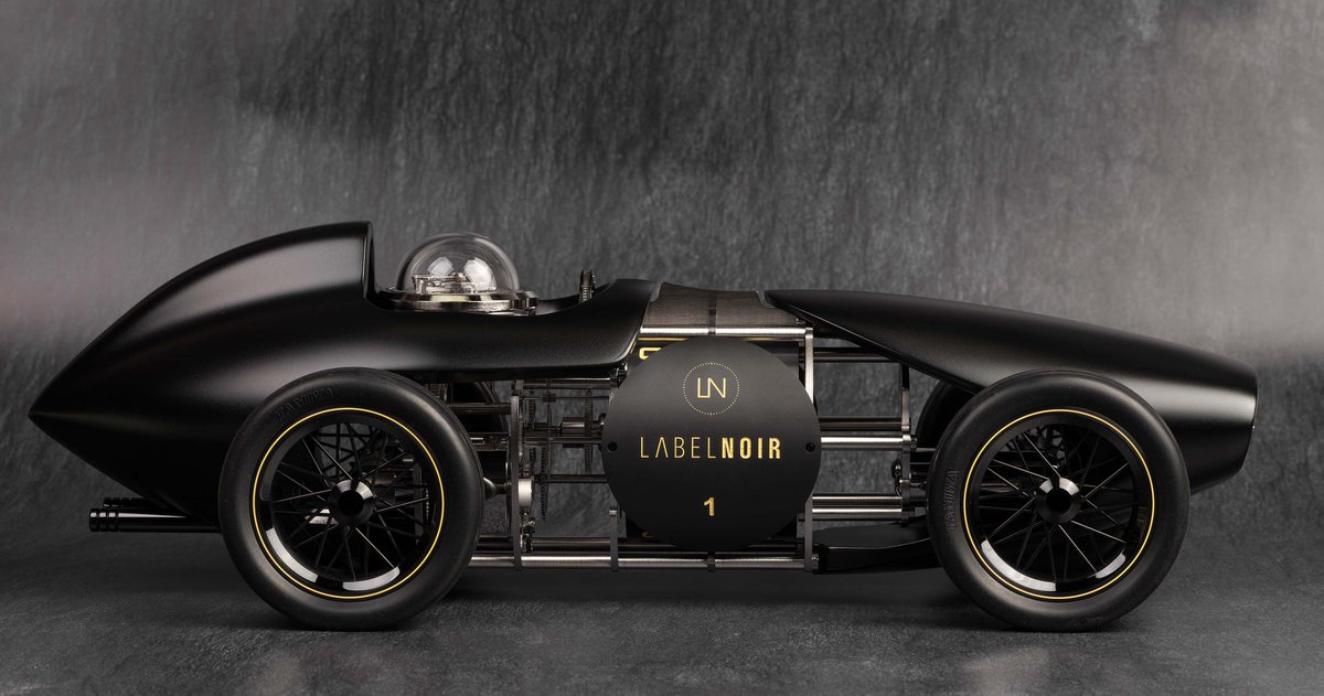 cotedesmontres's tweet image. #LabelNoir rencontre @L_Epee_1839 : Time Fast D8 LN_EP01
Une customisation de la pendule de table #TimeFastD8 motorisé par le calibre 1855 MHD à remontage manuel qui prend les traits d'une monoplace de course des années 1950…
@labelnoirdesign  
lacotedesmontres.com/12733