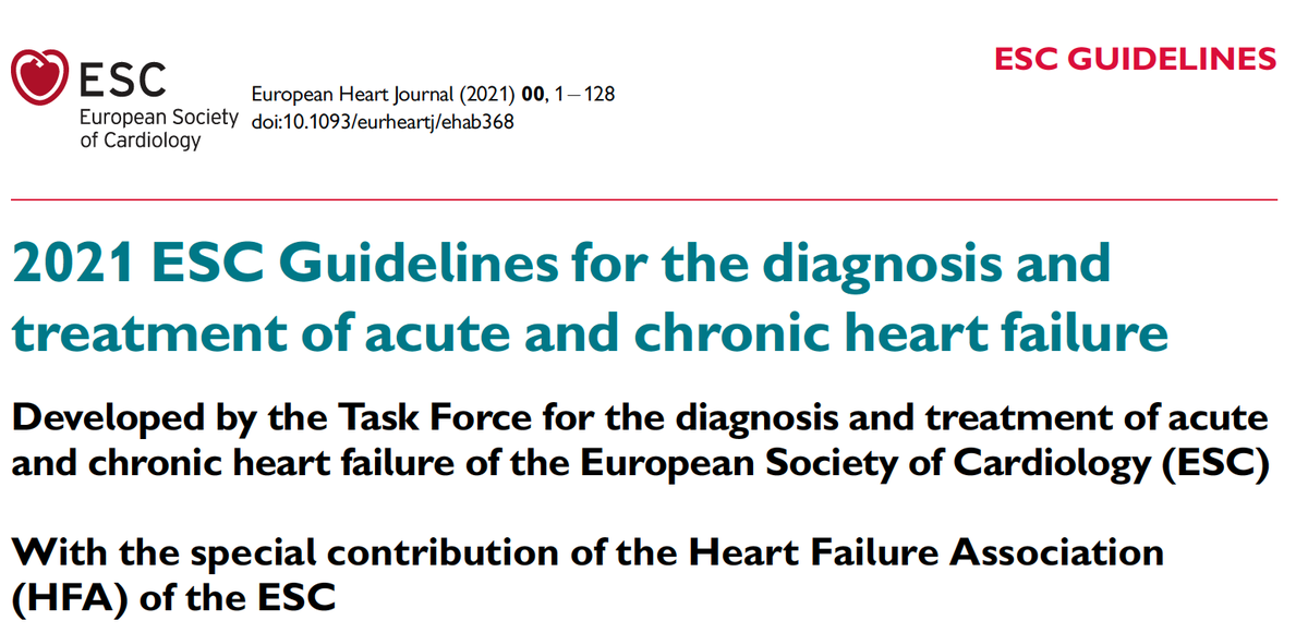 davidcalle1390's tweet photo. @escardio  New European Guidelines: acute and chronic heart failure #ESCCongress2021 👌
👀What is new?
https://t.co/rT5BZVEjNK https://t.co/WSrszDktLA