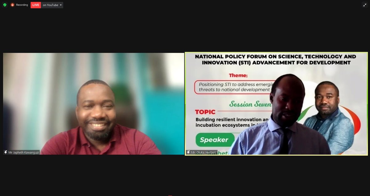 Makerere University (@makerere) on Twitter photo Moderator: I see here that you plan to create 500,000 jobs. That is just one year of people who join the job market. We would like you to aim higher... maybe millions?
Mr. Kawanguzi <a href="/TheVillageUg/">The Innovation Village</a>: Smiles
#Mak1stSTIforum Moderator: I see here that you plan to create 500,000 jobs. That is just one year of people who join the job market. We would like you to aim higher... maybe millions?
Mr. Kawanguzi <a href="/TheVillageUg/">The Innovation Village</a>: Smiles
#Mak1stSTIforum