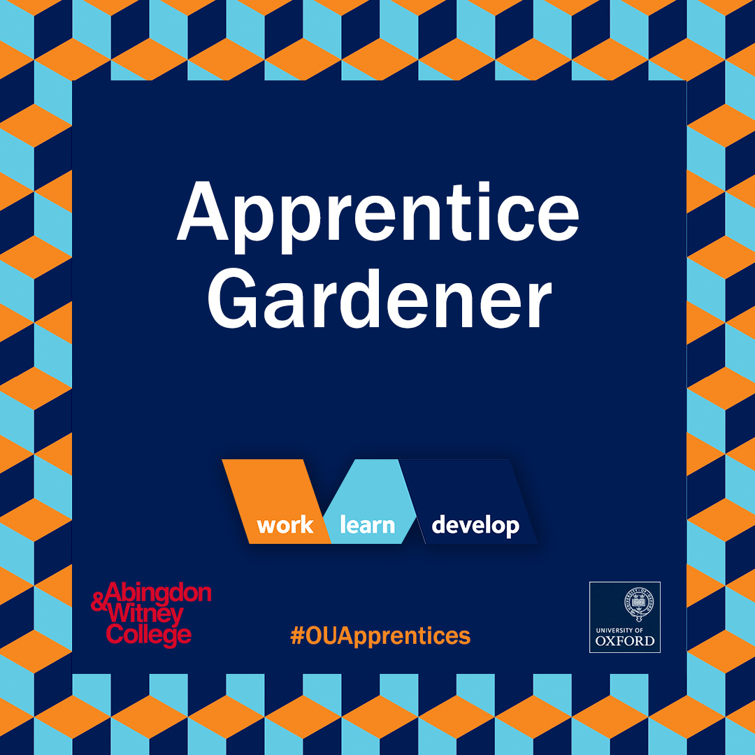 #Apprentice Vacancy 📢 Start a career in horticulture with a gardening @Oxuniapprentice role in the @OxUniParks team. 🌳 🌲 🍃 Apply today ➡️ bit.ly/2URTXUM #OUCareers #vacancy