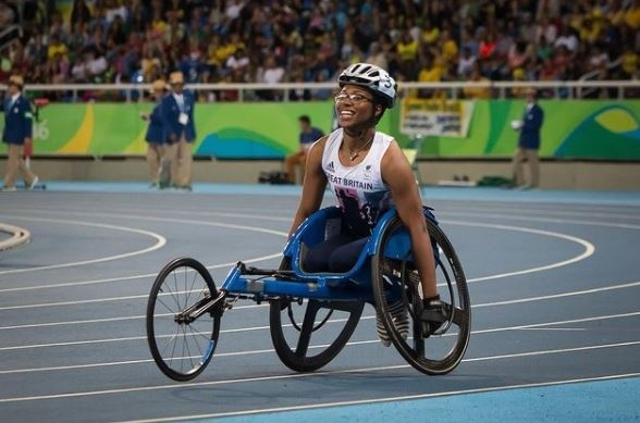 A huge good luck to <a href="/AdeneganK/">Karé Adenegan</a> as she competes in the Women's 100m Wheelchair Racing at Tokyo <a href="/Paralympics/">Paralympic Games</a> this weekend!

We will be cheering you all the way!👏🏽 💪🏾 

#Tokyo2020

<a href="/ParalympicsGB/">ParalympicsGB</a> <a href="/GodivaWCR/">Godiva WCRacing</a>
