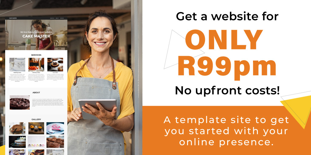 WebBestCC's tweet image. Get a website for only R99 per month. #website #smallbusiness A template website is a small website to get you started with your online presence. If you do not have a huge budget for a website, this is the best option to get you started. More info -&amp;gt;  webbest.co.za/template-websi…