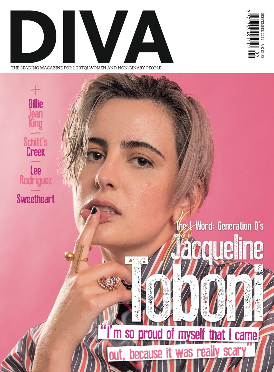 DIVA Magazine (@divamagazine) on Twitter photo ✨OUT NOW✨ <a href="/jtaboner/">Jacqueline Toboni</a> is on the cover of DIVA and WE CAN'T STOP SWOONING! 😍 #lwordgenerationq
Also inside: <a href="/BillieJeanKing/">Billie Jean King</a> <a href="/leerodrodriguez/">La Rhonza Lee Rodriguez</a> <a href="/SchittsCreek/">Schitt's Creek</a> and so much more 🏳️🌈🏳️⚧️
Get your copy: linktr.ee/divamagazine
📸 <a href="/KharenHill/">Kharen Hill</a> ✨OUT NOW✨ <a href="/jtaboner/">Jacqueline Toboni</a> is on the cover of DIVA and WE CAN'T STOP SWOONING! 😍 #lwordgenerationq
Also inside: <a href="/BillieJeanKing/">Billie Jean King</a> <a href="/leerodrodriguez/">La Rhonza Lee Rodriguez</a> <a href="/SchittsCreek/">Schitt's Creek</a> and so much more 🏳️🌈🏳️⚧️
Get your copy: linktr.ee/divamagazine
📸 <a href="/KharenHill/">Kharen Hill</a>