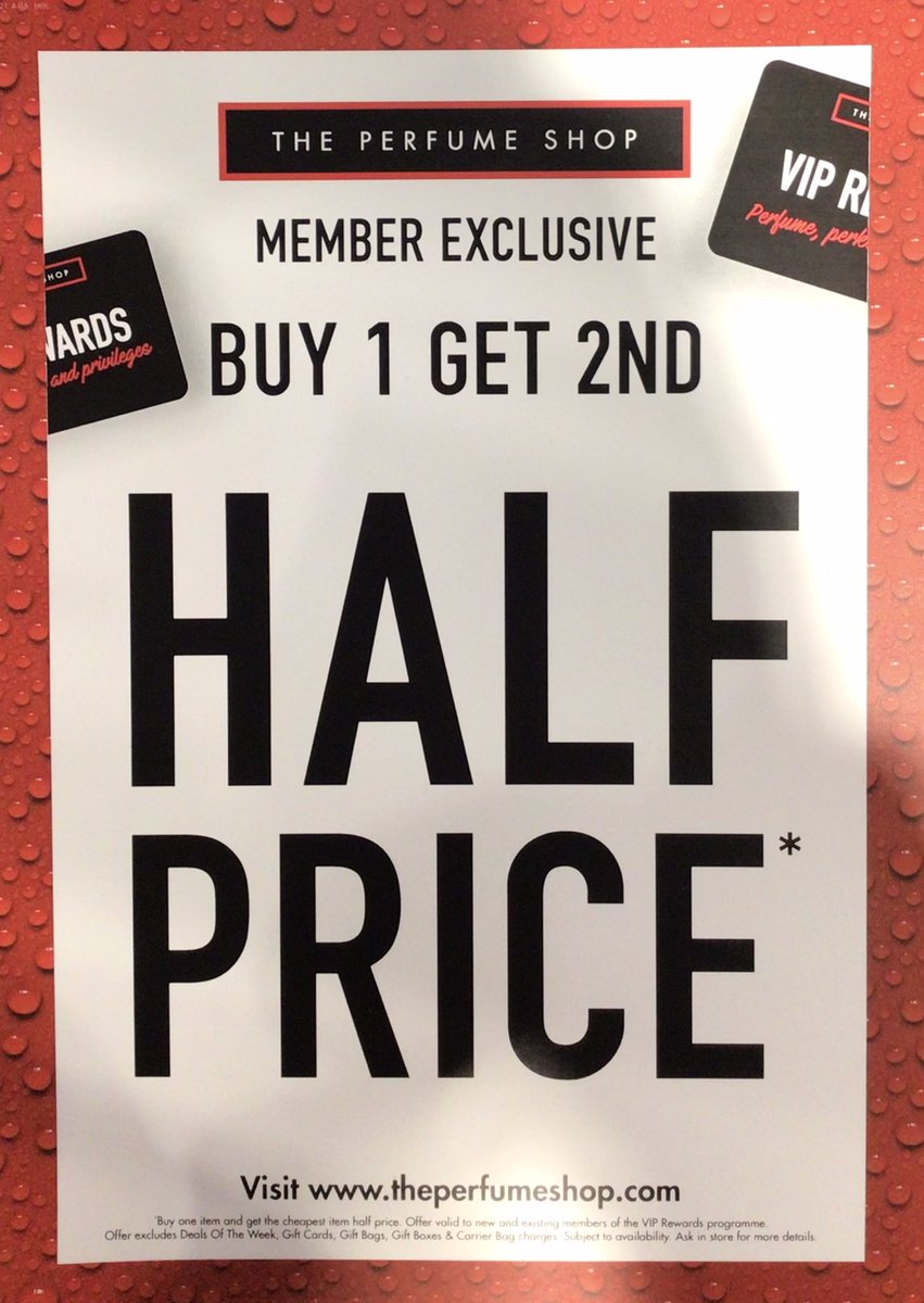 🌟❤️😍Calling all members😍❤️🌟 Buy one get one half price is now here🎁🎁 this is the perfect opportunity to buy everything you want and need💝🎀 not a member? We can sign you up free of charge and the offer will still apply!🥰😍💝❤️ <a href="/TPSPeople/">The Perfume People</a> #perfume #Chester #theperfumeshop