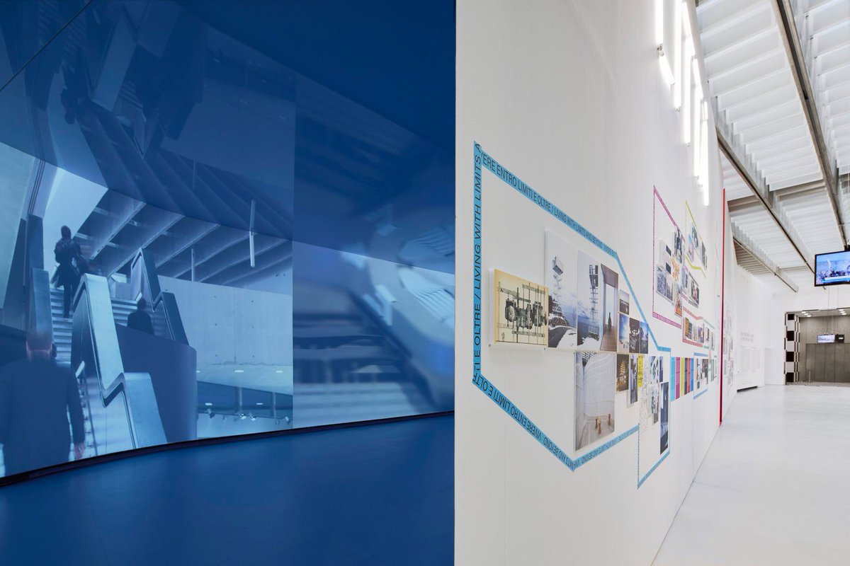 Museo_MAXXI's tweet photo. Una galassia di immagini, suoni e proiezioni che ripercorrono i primi 10 anni del museo e le sue mostre, per scoprire il forte legame tra la creazione artistica e la realtà contemporanea: questa è #astoryforthefuture ed è l'ultimo weekend per visitarla 👉https://t.co/MqaePRdgrc https://t.co/Cee1BTTsEq