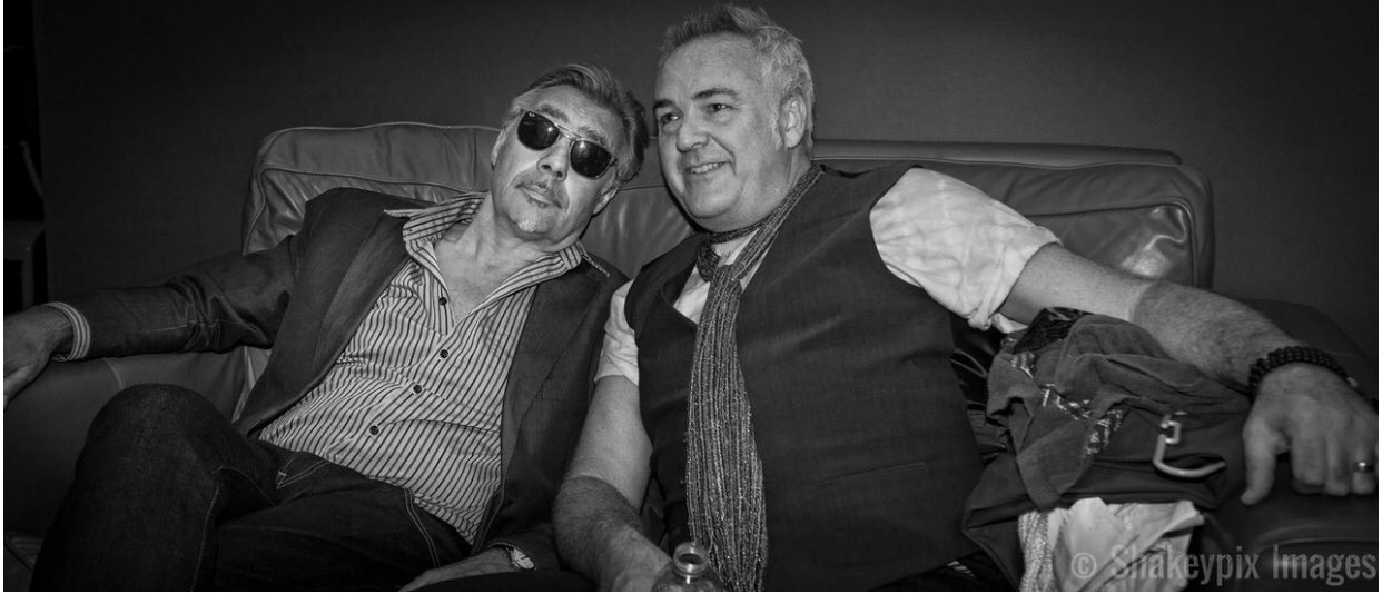 Happy Birthday to the rather splendid Mr Glen Matlock! Cool enough to wear shades inside. 