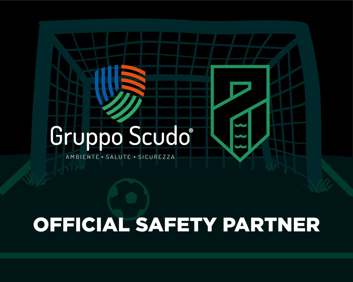 PordenoneCalcio's tweet photo. Un #GruppoScudo per la nostra porta 🛡️🥅 

Riferimento nella consulenza in materia di prevenzione, salute e sicurezza sul lavoro, Gruppo Scudo è il nuovo “Official Safety Partner" neroverde 🖤💚 https://t.co/Jxl58n5Rqq 

#ForzaRamarri #ForzaPordenone
#PordenoneNET #SerieBKT https://t.co/qzVjWS8yVP