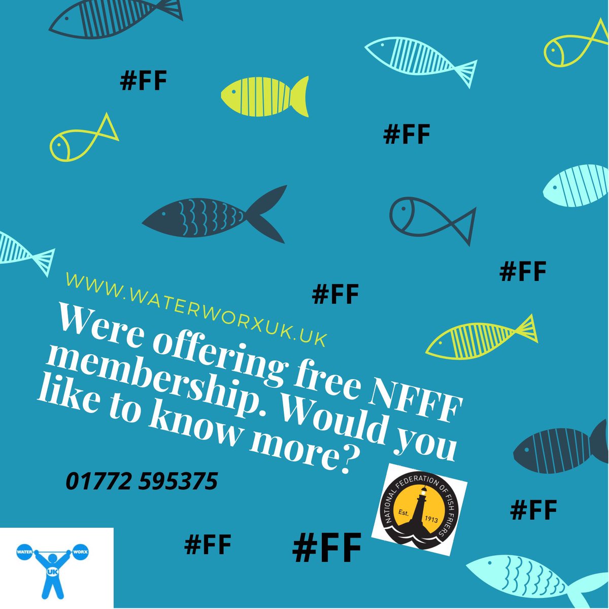 #FF #BrokerPromoter <a href="/NFFF_UK/">NFFF - National Federation of Fish Friers</a> Fish 🐟 N Chips Fryday
<a href="/MiddletonFrying/">Middletons Fish Frying</a> <a href="/GBFishNChips/">British Fish & Chips</a> <a href="/TheEllerby/">The Ellerby</a> <a href="/castle_fishbar/">Castle Fish Bar</a> <a href="/Thecrispycod/">THE CRISPY COD</a> <a href="/JitsPlaice/">Jit's Plaice</a> <a href="/SolePlaice/">Sole Plaice</a> <a href="/HarboursidePlym/">Harbourside Fish and Chips</a> <a href="/ongarchippy/">The Only Way Is Fish</a> <a href="/PiscesWickford/">Pisces Fish Bar</a>
