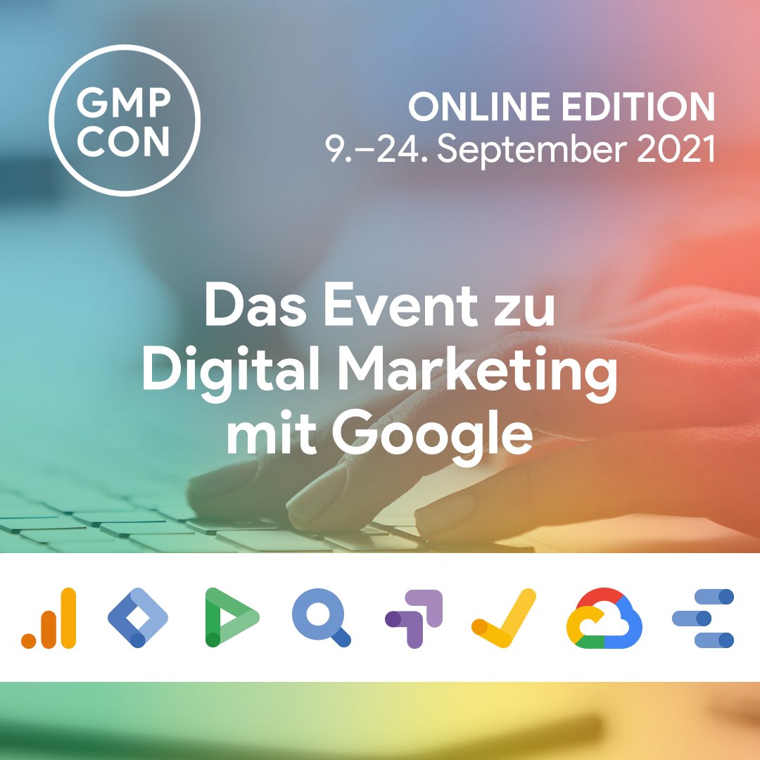 lunaparkde's tweet photo. ⏰ Nur noch bis Ende August free Livestream Tickets für die #Conferenceweek gewinnen.
Schnell sein lohnt sich. 👉Jetzt gewinnen: https://t.co/pkP5Rt5z5R
#gmpcon #googlemarketing https://t.co/z40gTT7l7a