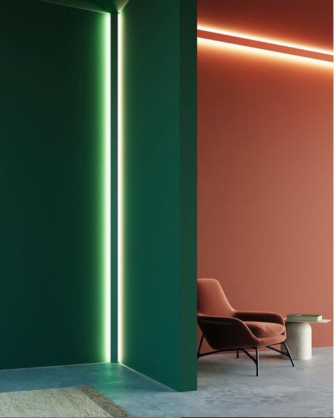 ElectroDarkoH's tweet photo. |COMO CORNER| When all you see is a corner of light. Como corner’s soft, indirect light lines, hidden behind beautiful simplicity. Paint it the same as the wall! Product design by @dirkwynants #modularlightinginstruments #comocorner #architecturallighting #designlighting #wall https://t.co/5ruzii7kkM