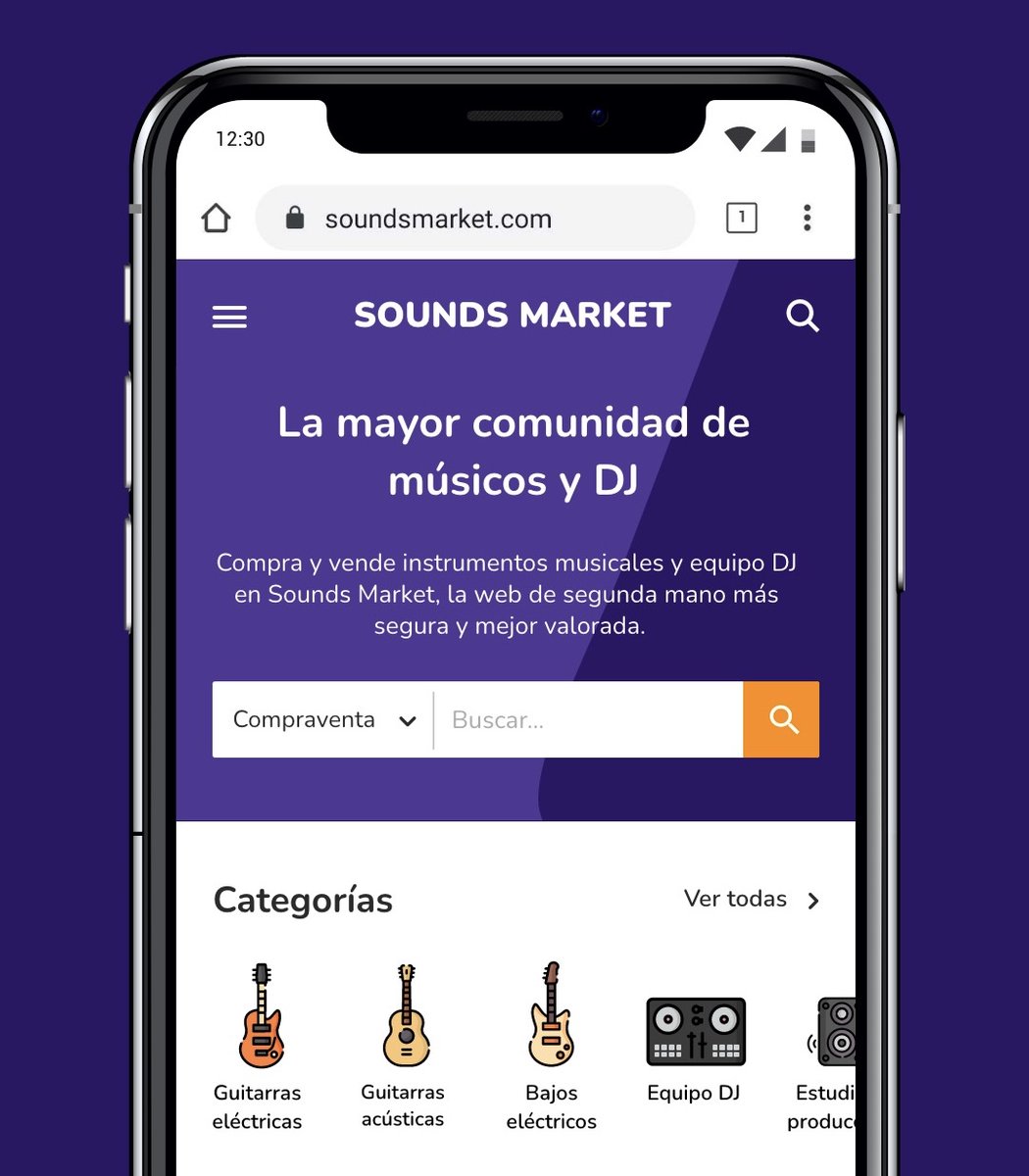 Sounds Market es la web especializada en segunda mano para músicos y DJ