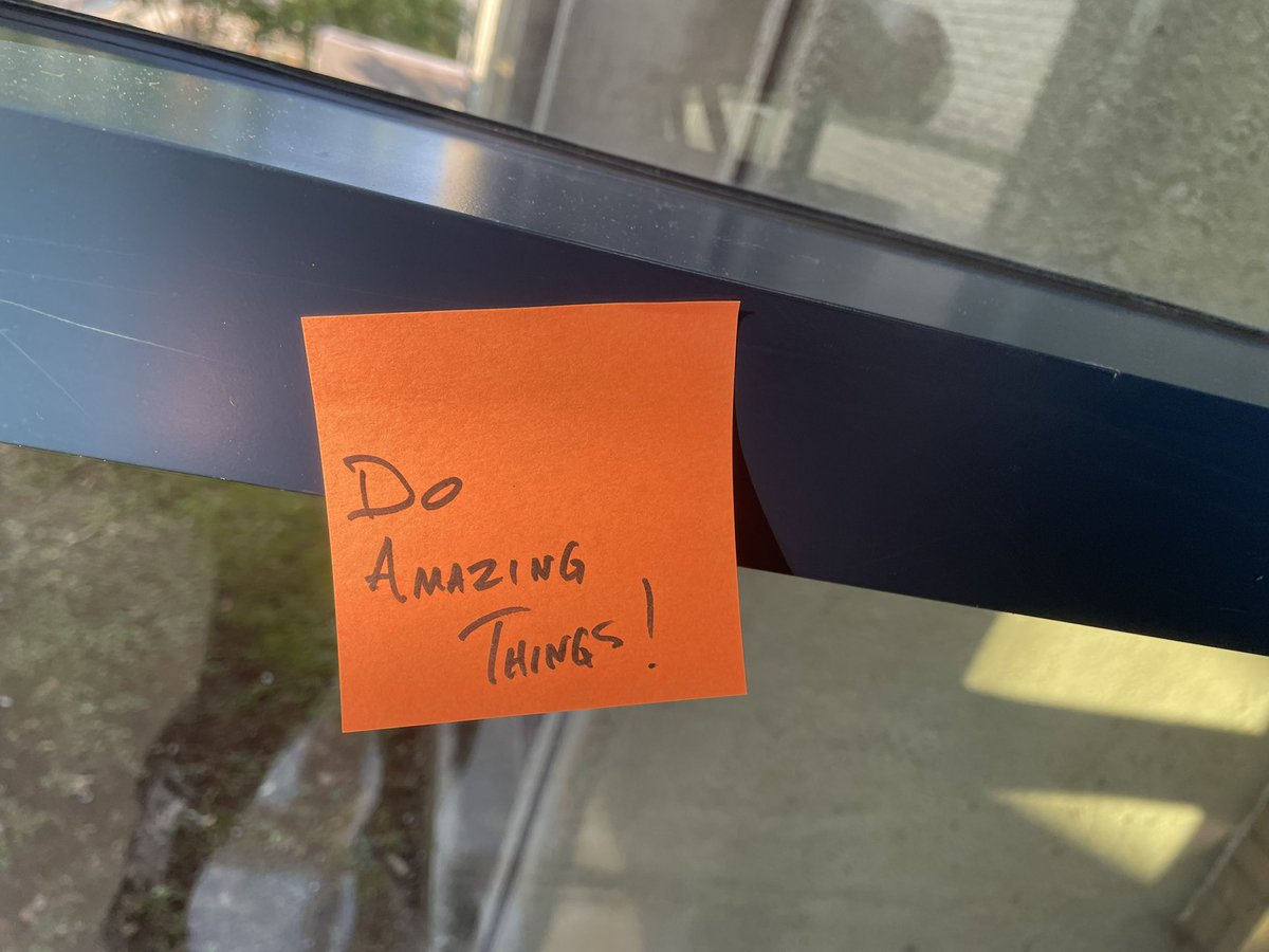 Thank you <a href="/IrvingtonPD/">Irvington Police -New York</a> <a href="/iASKCAB/">iASK-CAB</a> <a href="/IrvBulldogs/">Irvington Athletics</a> for coming by today and putting a Post-it of support on every locker and throughout our halls!!! 2021-2022- we are ready for you!  We are flexible and we are going to make every day great!