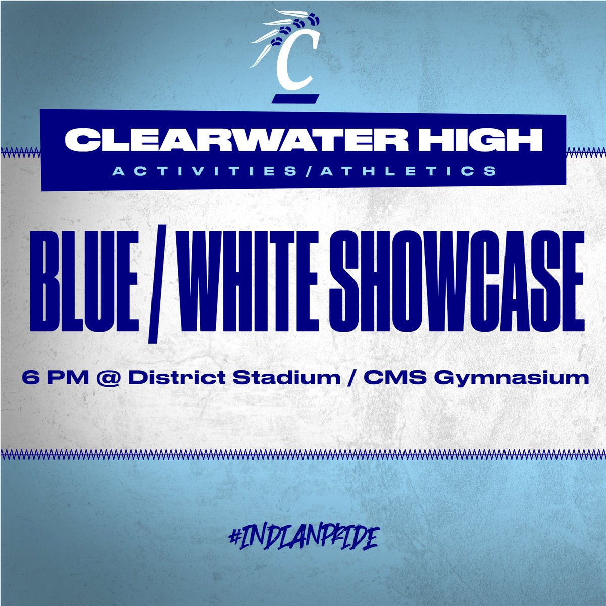 We hope to see you tonight.  #indianpride