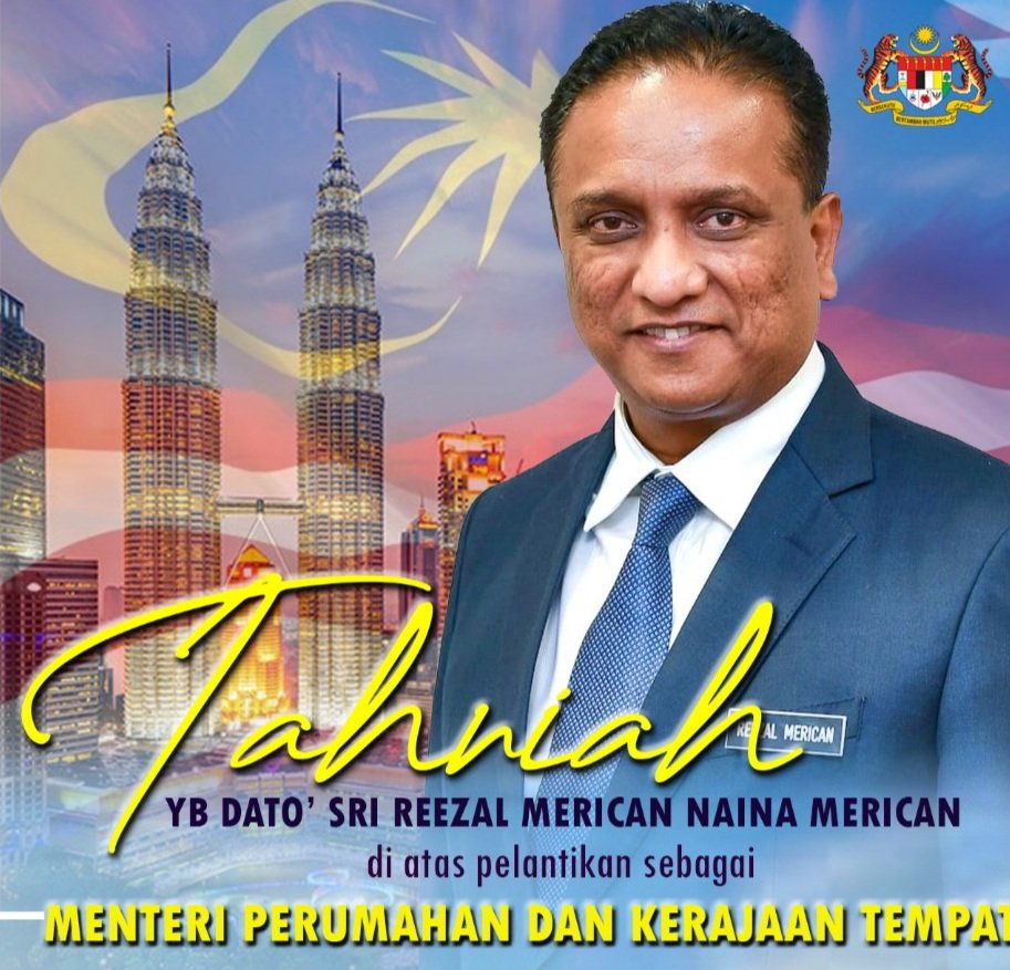 Tahniah YB DS Reezal. Our alumni.