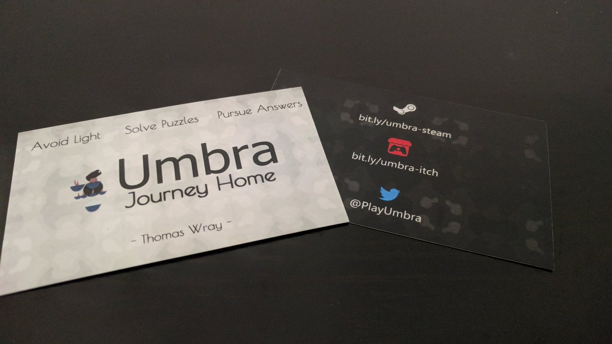 PlayUmbra's tweet photo. Poster and some cards. Feels all snazzy 😊 https://t.co/hdwcNqsafN