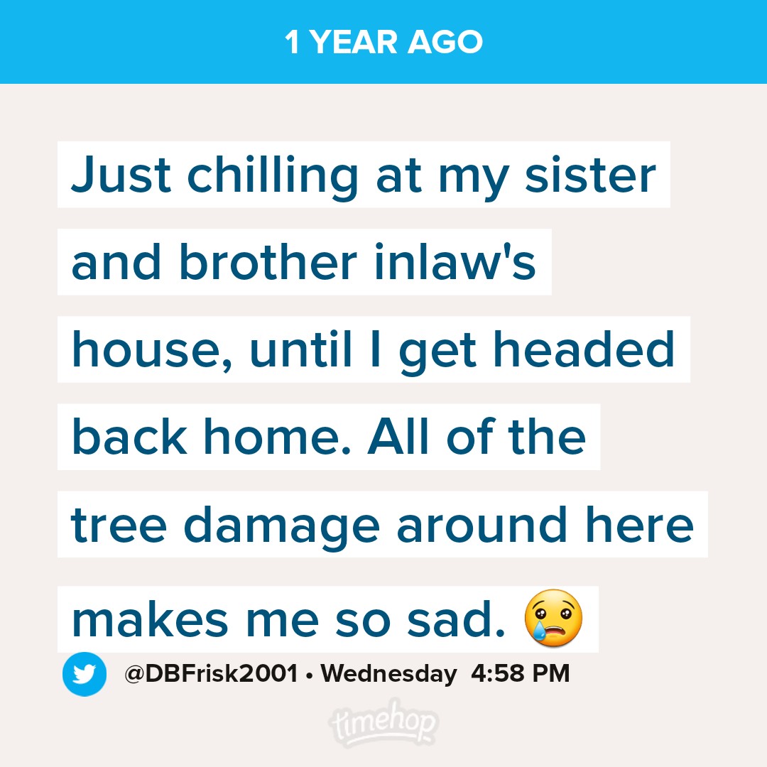 It was very painful to see all of the trees in my old neighborhood completely destroyed from the stupid derecho. https://t.co/JIXzfAfUzg