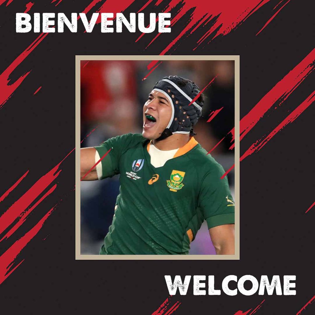 ✏️ Welcome @Cheslin_Kolbe11