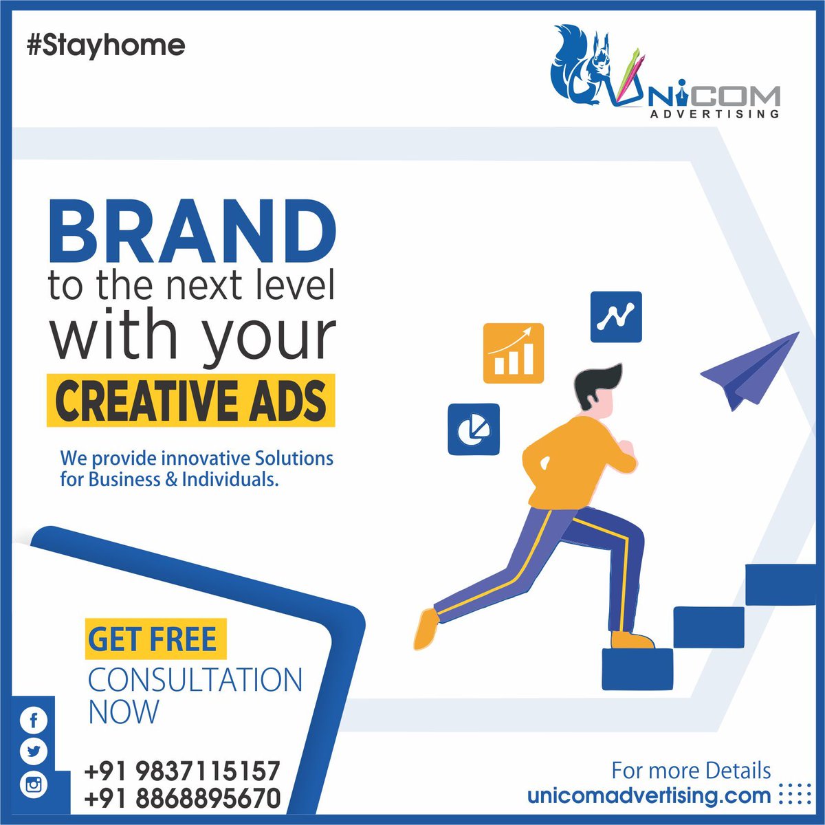 theunicom's tweet image. To design is to Succeed. A Business Needs #CreativeGraphicDesign to Generate More Reach and to Create Brand Name in the Market. We are a Professional #AdvertisingCompany in #Mathura. Call on: +91 9837115157 , +91 8868895670 #newspaperads #unicom #creatives