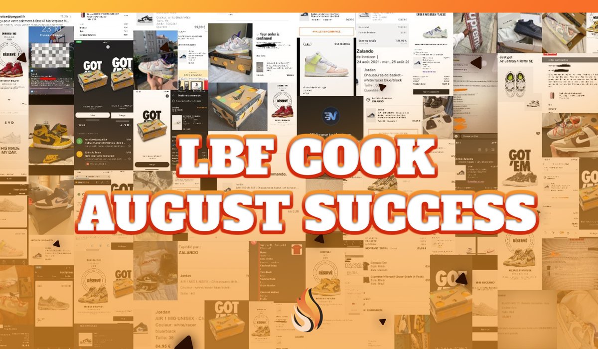 lbfcook's tweet image. A glimpse of what our members were able to cop in August🔥🔥😲.

Are you ready to join the winning team🏆.

RT + tag + like = surprise in your dms🙀.