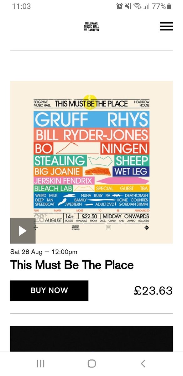 Anybody interested in 2 tickets for this as I can no longer attend. @Belgrave_Leeds @headrowhouse