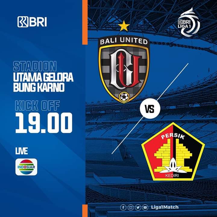 BRILiga1's tweet image. Laga pembuka BRI Liga 1 mempertemukan Bali United FC VS Persik kediri nanti malam pukul 19.00 WIB di Stadion Utama Gelora Bung Karno. 

#Liga1 #BRILiga1 #BangkitBersama #DukungDariRumah