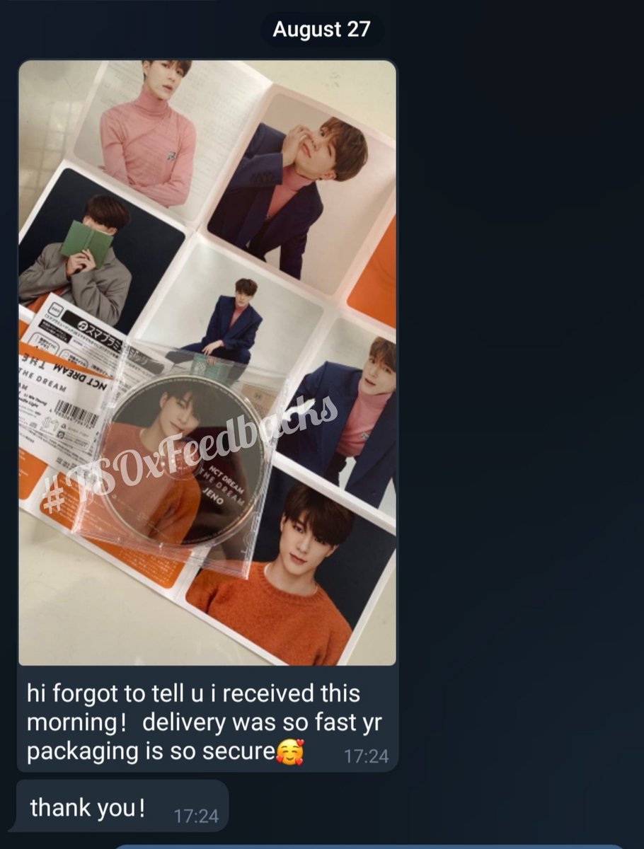 thiccshopMY's tweet photo. [FEEDBACKS]

Thank you trusting and buying from me :)

PS, I love receiving pics with furbabies 🤭

#TSOxFeedbacks https://t.co/CtVViAqBTk