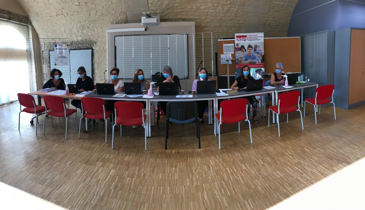 [JOURNÉES D'ACCUEIL]
Nos équipes de l'INSPÉ académie de Poitiers étaient présentes ce matin au Rectorat pour les Journées d'accueil des fonctionnaires stagiaires du 2nd degré.