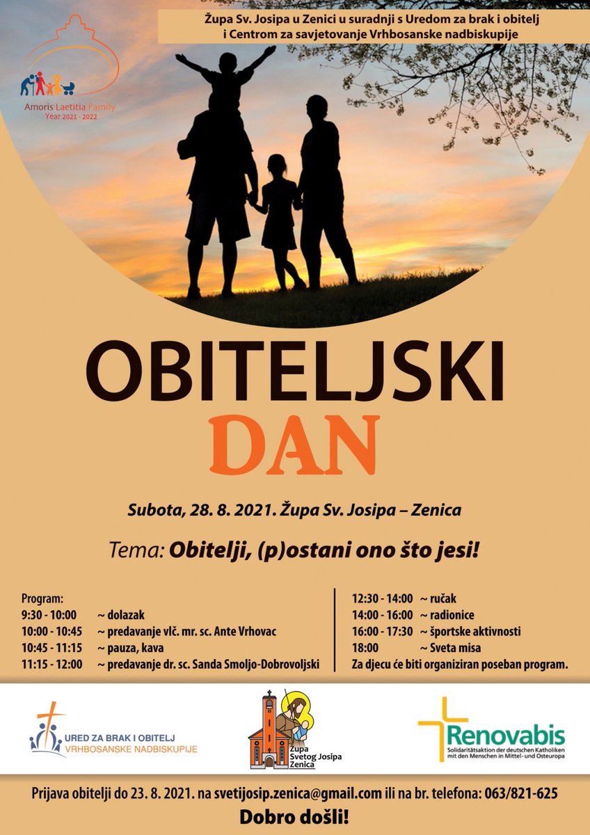 #FamilyDay #Zenica #ŽupaSvJosip 👨‍👩‍👧‍👧