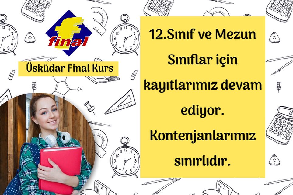 uskudarfinal's tweet photo. -Deneyimli Kadro
-Birebir Rehberlik
-Yayın Desteği
-Ofis-Soru Çözümleri
Ve daha fazlası için kayıt fırsatını kaçırmayın..
Sınırlı kontenjanlarımızdan yararlanmak için iletişim: 0216 495 60 60 https://t.co/OCSnootR0G