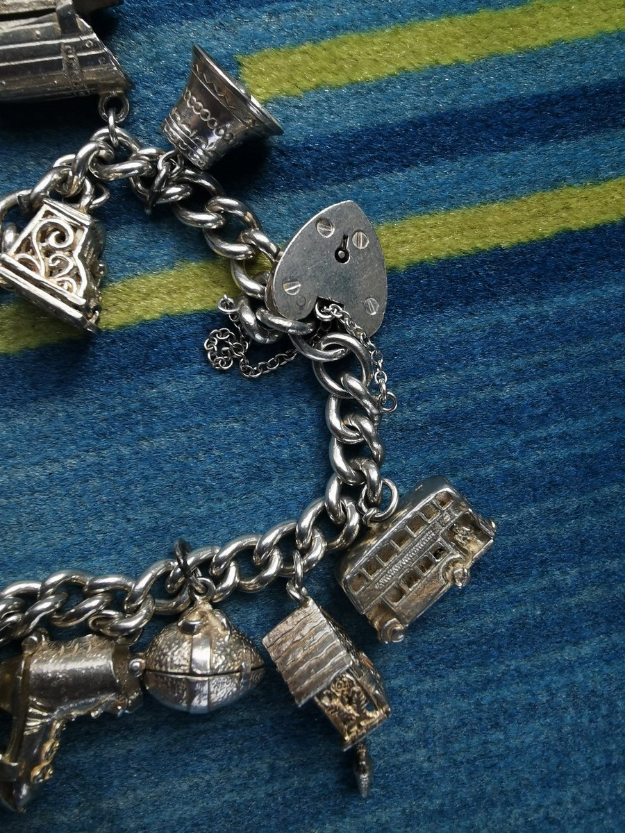 Both charm bracelets just sold to a good guy city centre jewellers for £500., thx hansons auctioneers