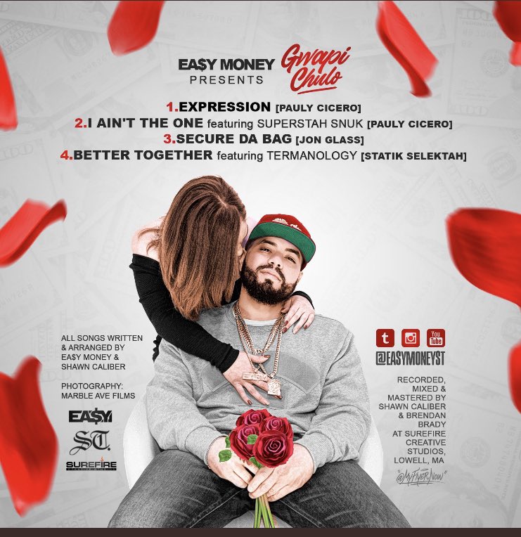 JonGlass_'s tweet photo. Out Now! New @EasyMoneyST project! #GWAPICHULO Grateful to have contributed to the project! Producing #Securethebag w additional production from @TeebaBeats and sample by @DreamLifeBeats! S/O my dudes @ShawnCaliber & @SurefireBrady for everything they do and beyond! https://t.co/g5SbAzDKXn